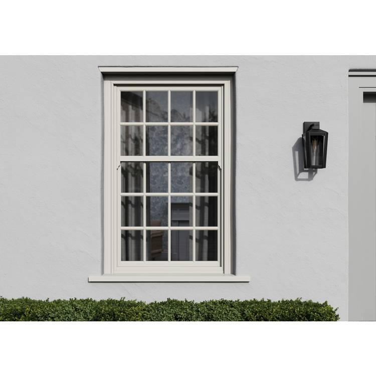 Dulux exterior satin paint Almond White 750ml, imported from the UK