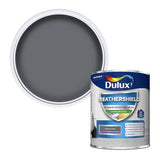Dulux exterior satin paint Gallant Grey 750ml, UK version