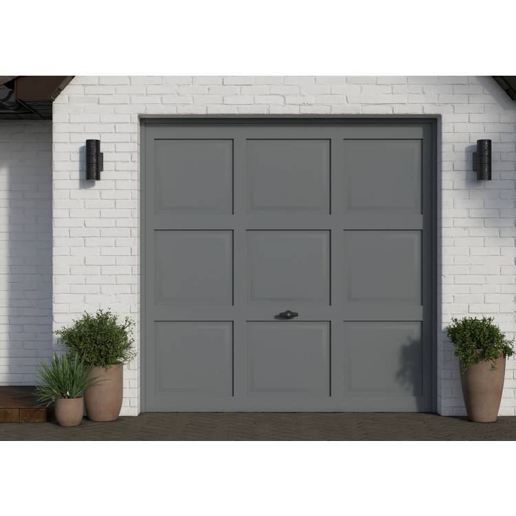Dulux exterior satin paint Gallant Grey 750ml, UK version
