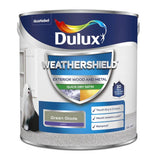 Dulux Weathershield satin paint Green Glade 2.5L, imported from the UK