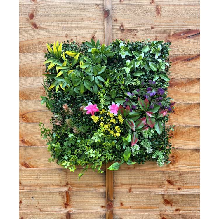 Garden XP artificial foliage panels 4 pack 50cm, UK version