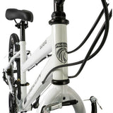Falcon Aurora 24 inch kids hybrid bike white, UK version