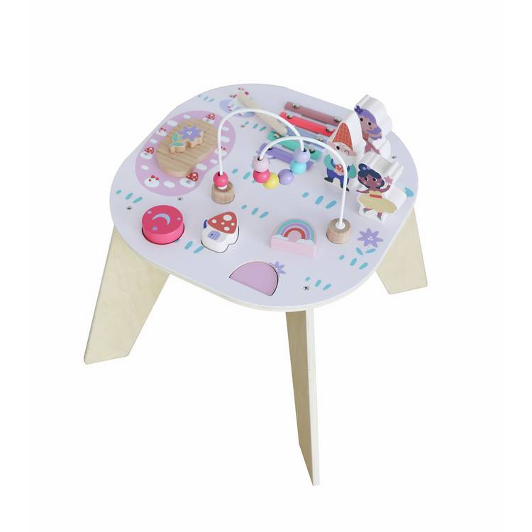 Chad Valley wooden fairy activity table 53cm, imported from the UK