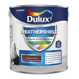 Dulux Weathershield Quick Dry Satin Hazelnut Truffle 2.5L, UK version