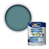 Dulux Weathershield Teal Voyage satin paint 750ml (British brand)