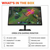 HP OMEN 27in gaming monitor - British product