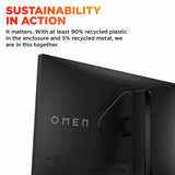 HP OMEN 27in gaming monitor - British product