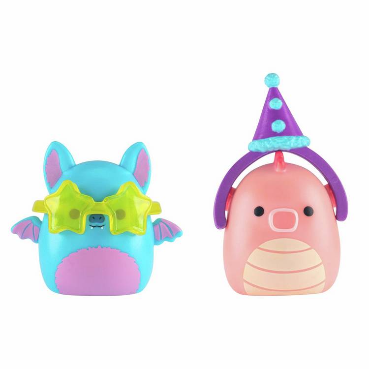 Squish-a-longs mini Squishmallows collectible pack of 8, UK version
