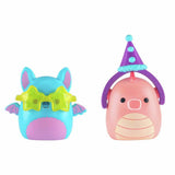 Squish-a-longs mini Squishmallows collectible pack of 8, UK version