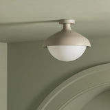Habitat Acorn flush ceiling light latte, UK version