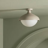 Argos Habitat Acorn Metal Flush Ceiling Light Latte- Buy online at McGrocer