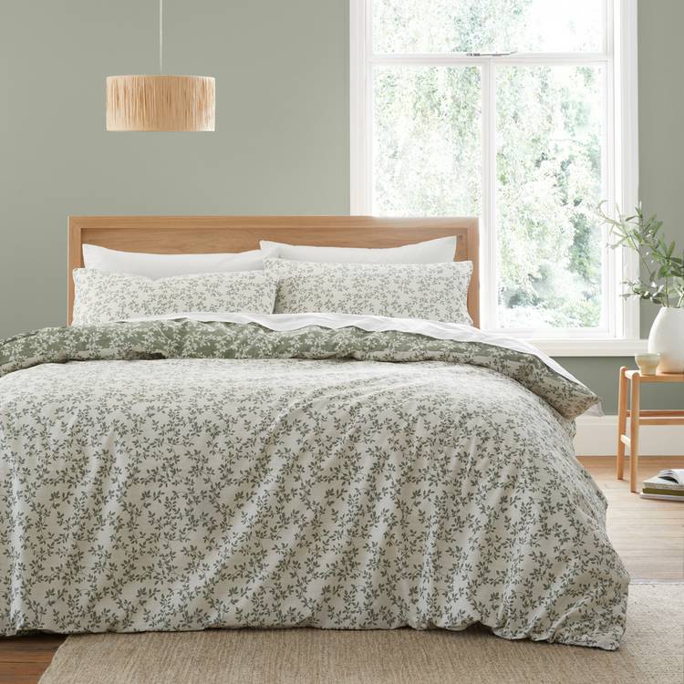 Bianca green bedding set double, UK version