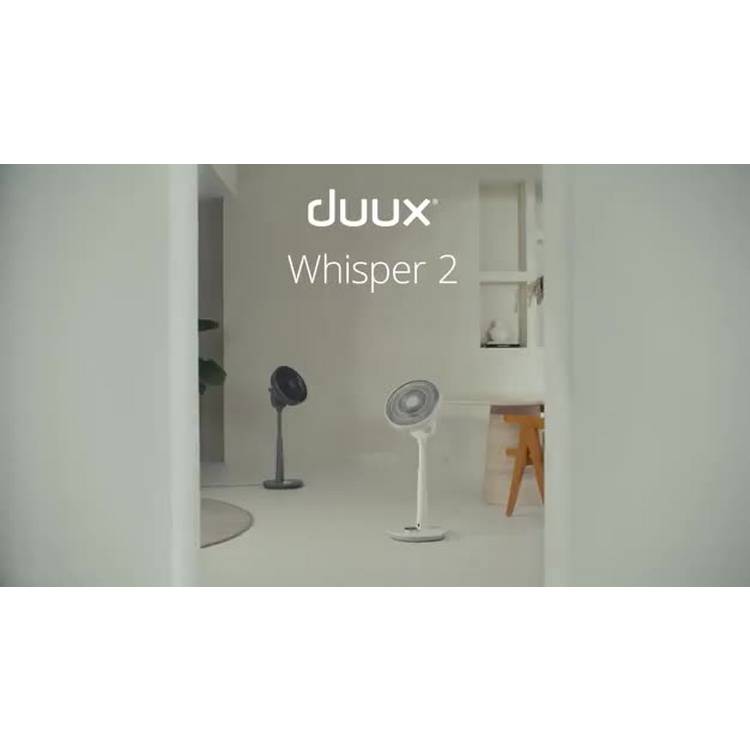 Duux pedestal fan Grey 13 inch, imported from the UK