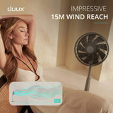 Duux pedestal fan Grey 13 inch, imported from the UK