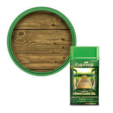 Cuprinol Furniture Oil Natural Clear 1L for outdoor hardwood - British product