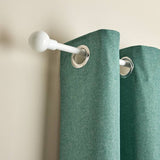 Home Essentials white extendable curtain pole 70-120cm, UK version