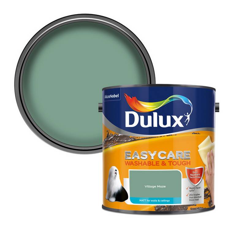 Dulux Village Maze matt wall paint 2.5L, UK version
