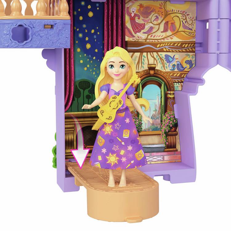 Disney Princess Rapunzel Storytime Stackers doll playset, imported from the UK