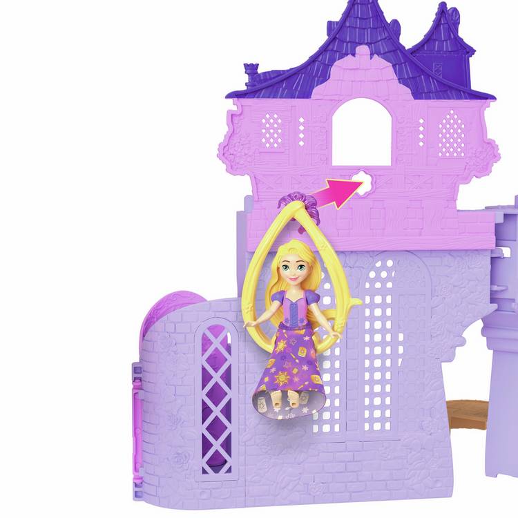 Disney Princess Rapunzel Storytime Stackers doll playset, imported from the UK