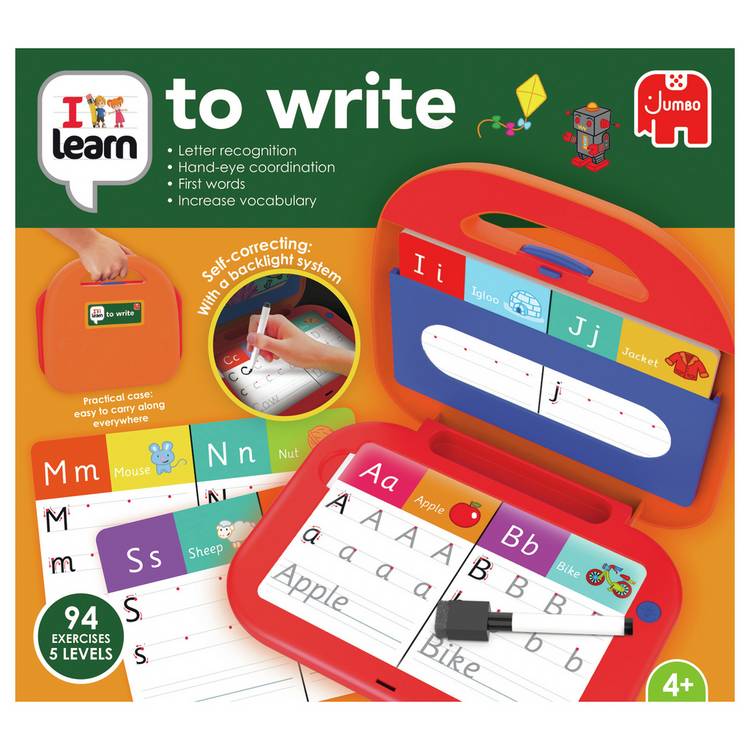 Jumbo iLearn Learn to Write educational toy, imported from the UK