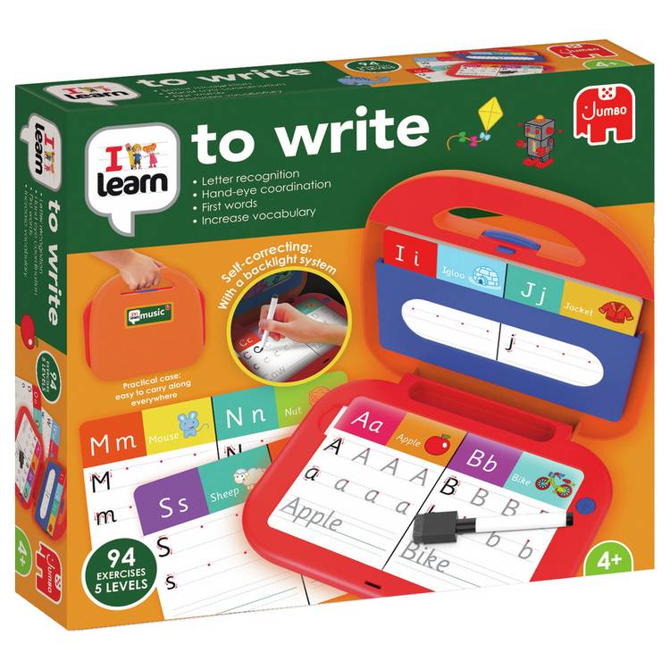 Jumbo iLearn Learn to Write educational toy, imported from the UK