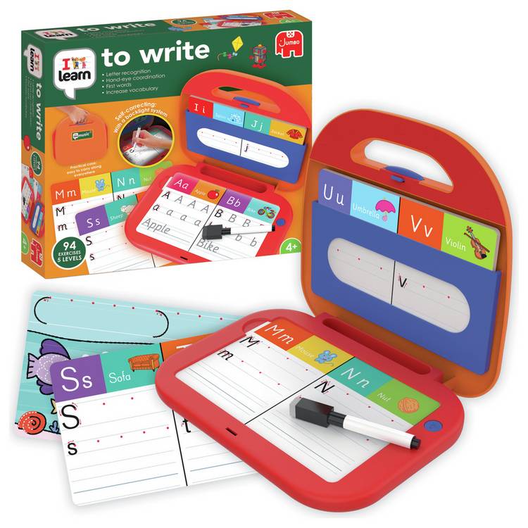 Jumbo iLearn Learn to Write educational toy, imported from the UK