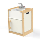 Tidlo wooden play sink with removable tub, H54cm, imported from the UK
