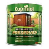 Cuprinol garden wood preserver Red Cedar 4L, UK version