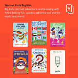 Yoto starter pack big kids audio card collection - British product