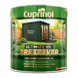 Cuprinol Garden Wood Preserver Spruce Green 4L - British product