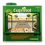 Cuprinol decking oil Natural Oak 2.5L, imported from the UK