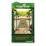 Cuprinol decking oil UV Guard Natural Oak 5L (British brand)
