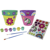 Argos Chad Valley Be U Paint & Create Plant Pots Set of 2- Buy online at McGrocer