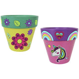 Chad Valley paint and create plant pots set of 2, UK version