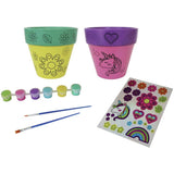 Chad Valley paint and create plant pots set of 2, UK version