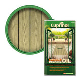 Cuprinol UV Guard Decking Oil Natural 5L, imported from the UK