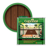 Cuprinol decking oil Teak 2.5L, UK version
