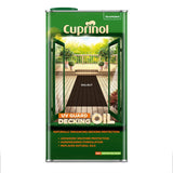 Cuprinol UV Guard decking oil Walnut 5L (British brand)