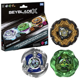 Beyblade X-treme Battlers pack of 3 spinning tops (British brand)
