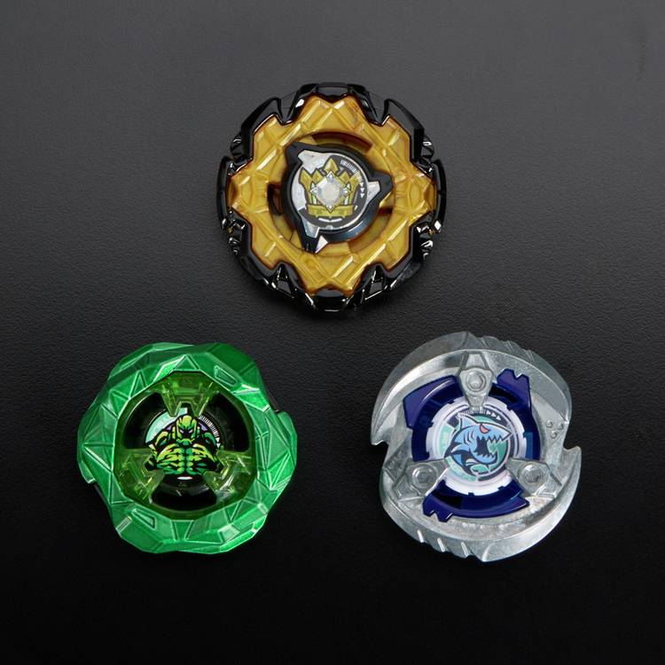 Beyblade X-treme Battlers pack of 3 spinning tops (British brand)