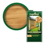 Cuprinol wood preserver clear 5L, imported from the UK