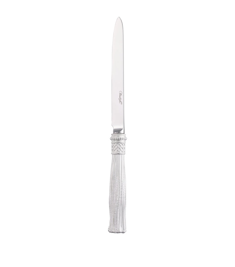 Christofle Pompon silver-plated cutlery set 4-piece - British product