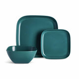 Habitat dinner set teal 12-piece (British brand)