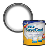 Polycell 3 in 1 basecoat paint 2.5L - British product