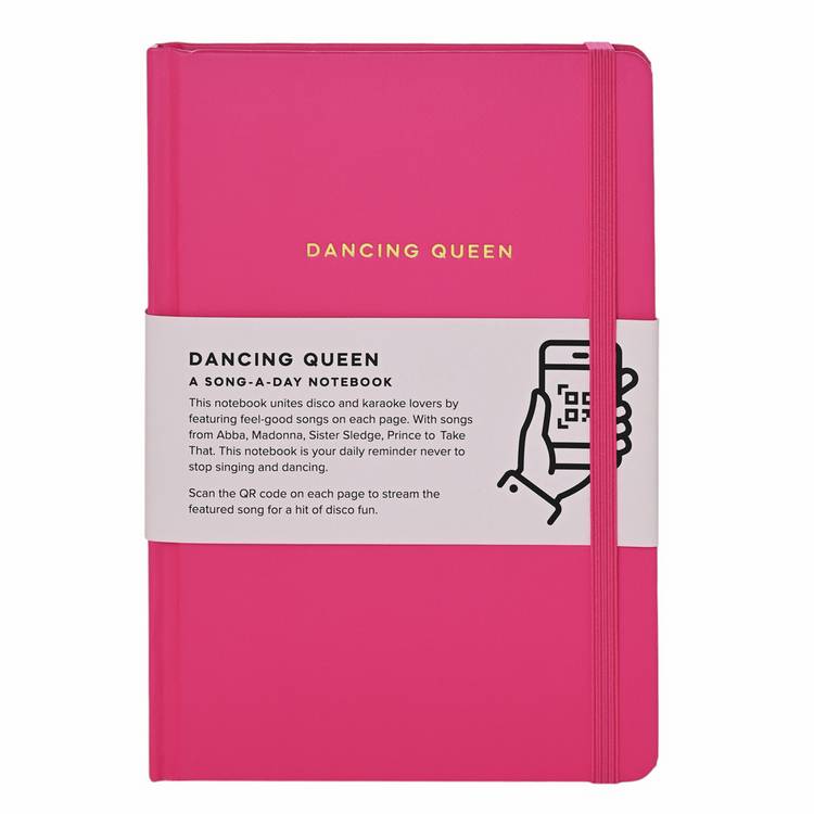 Say It With Songs Dancing Queen A5 notebook - British product