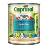 Cuprinol Beach Blue garden paint 1L (British brand)
