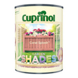 Cuprinol garden paint Coral Splash 1L, UK version