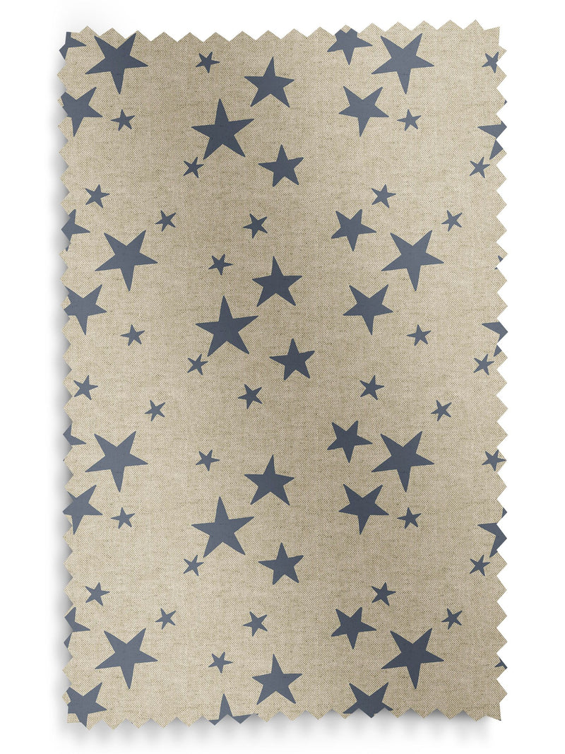 Emily Bond roller blind Indigo St Maws (British brand)