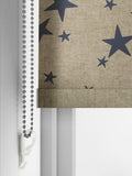 Emily Bond roller blind Indigo St Maws (British brand)