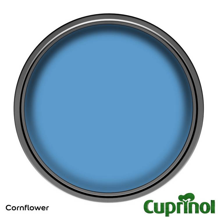 Cuprinol garden paint Cornflower 1L, imported from the UK